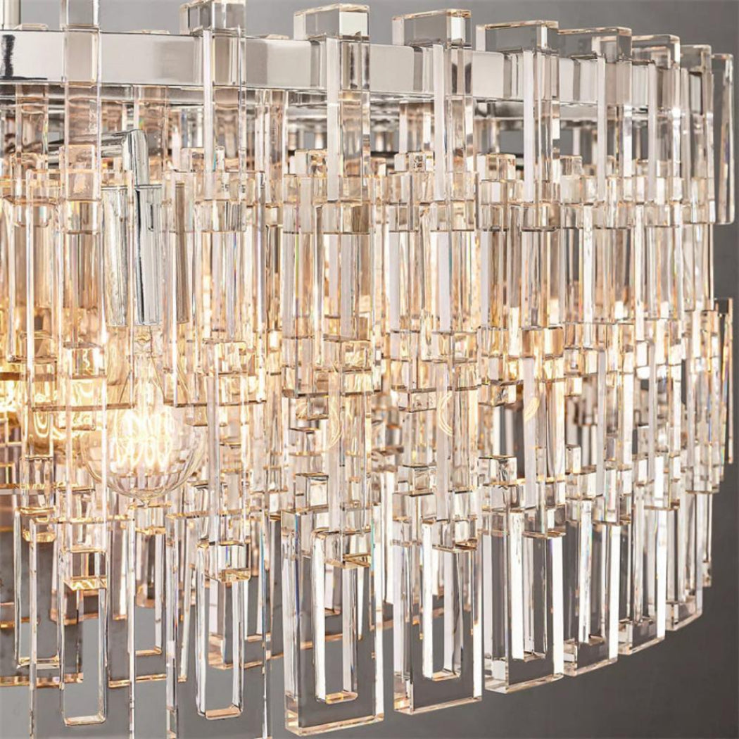 Marignan Round K9 Crystal Chandelier 36"