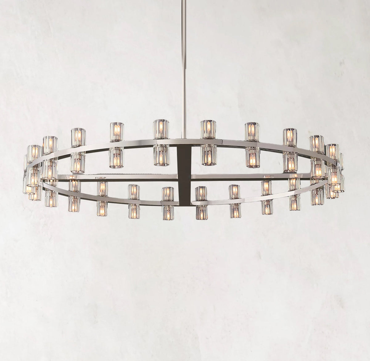 Arcachon LED Round Crystal Chandelier 48"