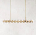 Arcachon LED Linear Crystal Chandelier 72"