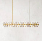 Arcachon LED Linear Crystal Chandelier 54"