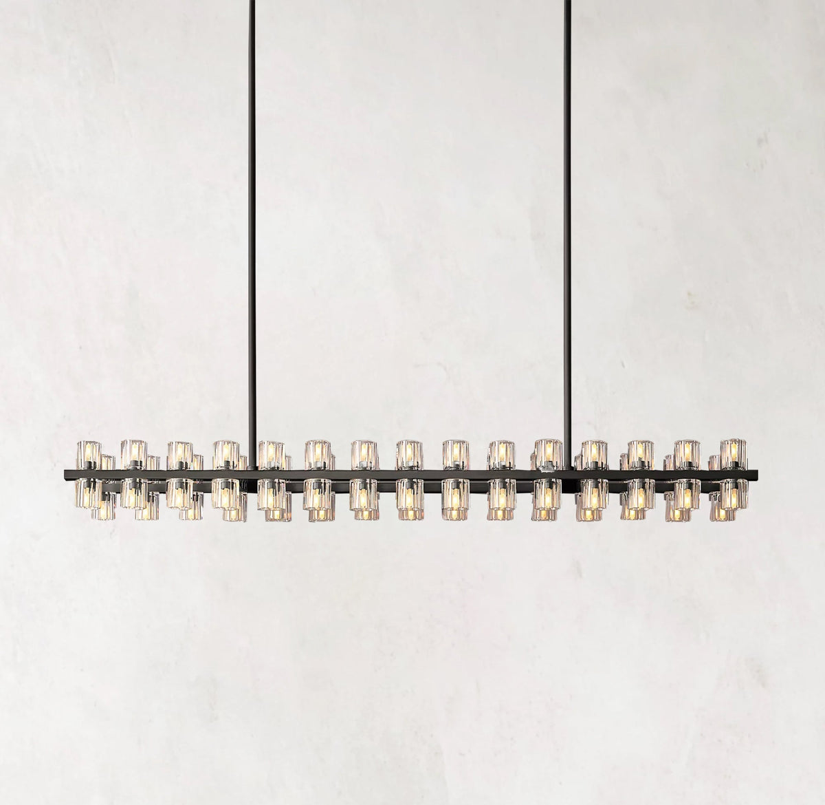 Arcachon LED Linear Crystal Chandelier 54"