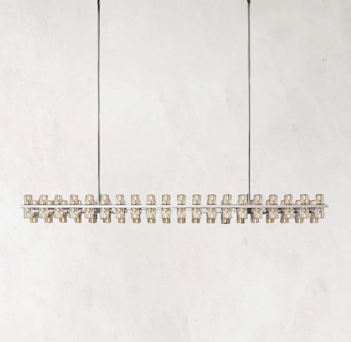 Arcachon LED Linear Crystal Chandelier 72"