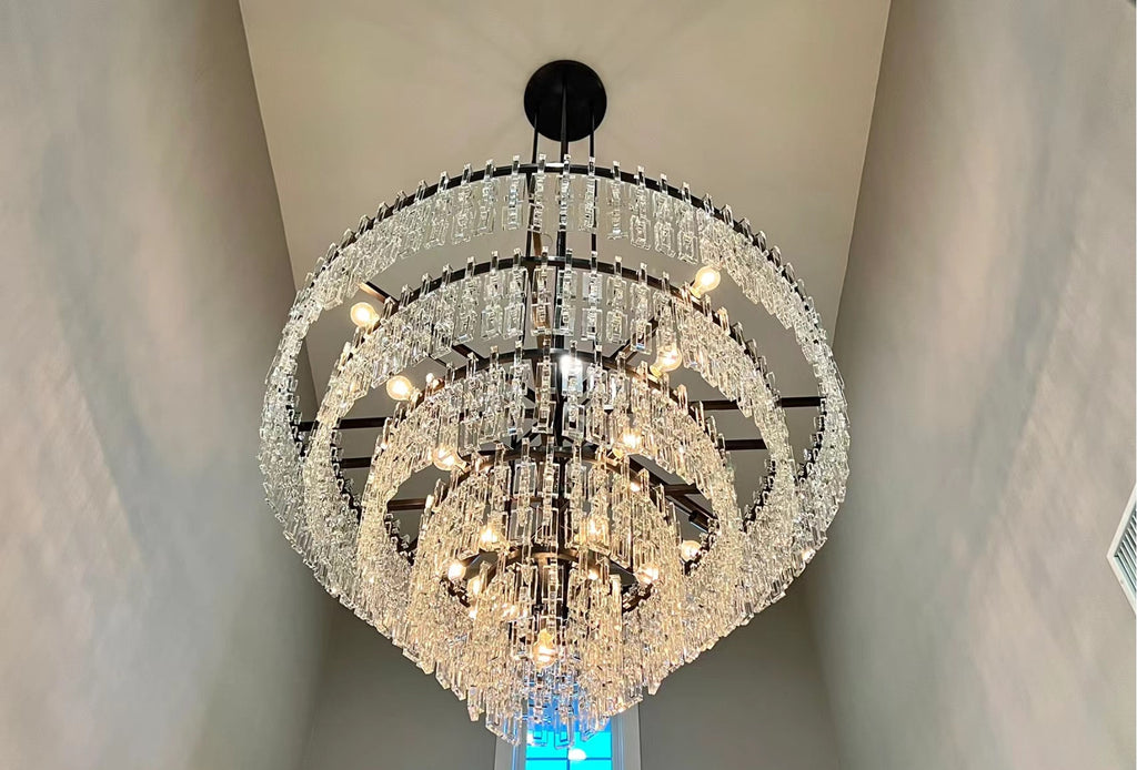 Marignans Tiered Round K9 Crystal Chandelier