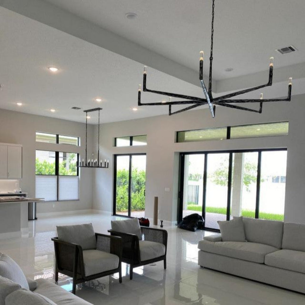 Thaddeus Round Chandelier 72"