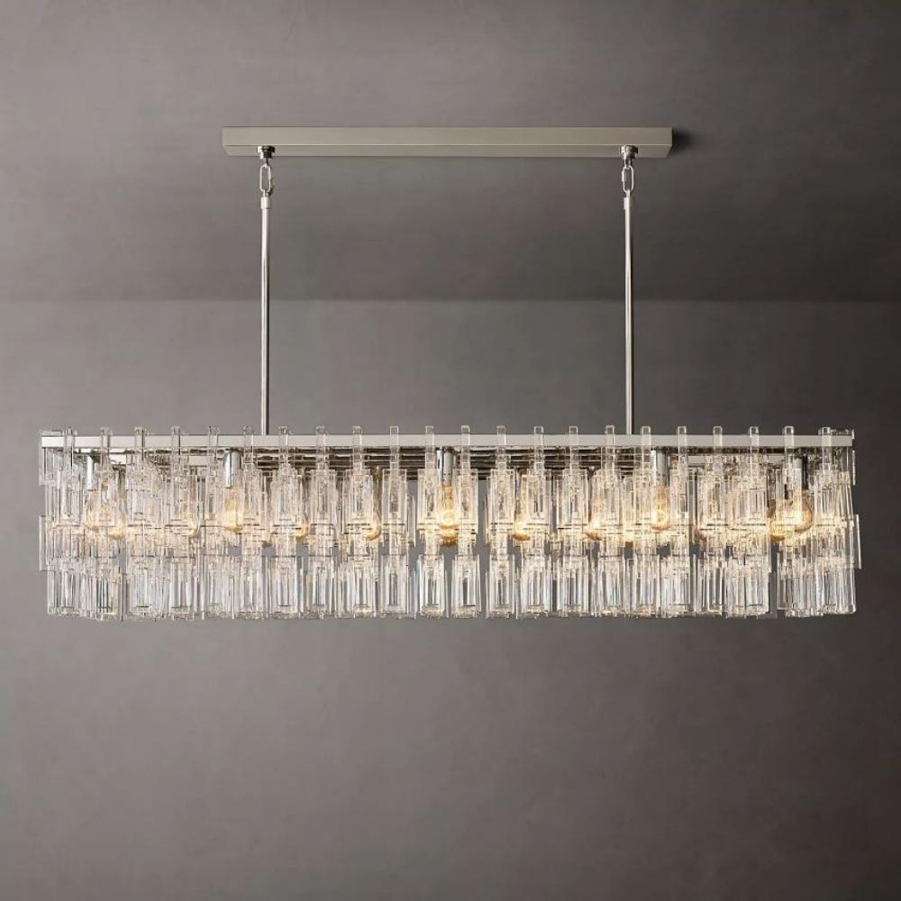 Marignan Rectangular Chandelier 60"/84"