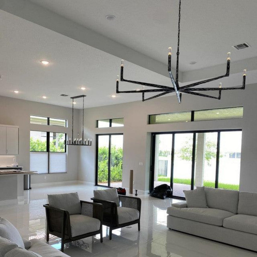 Thaddeus Round Chandelier 48"