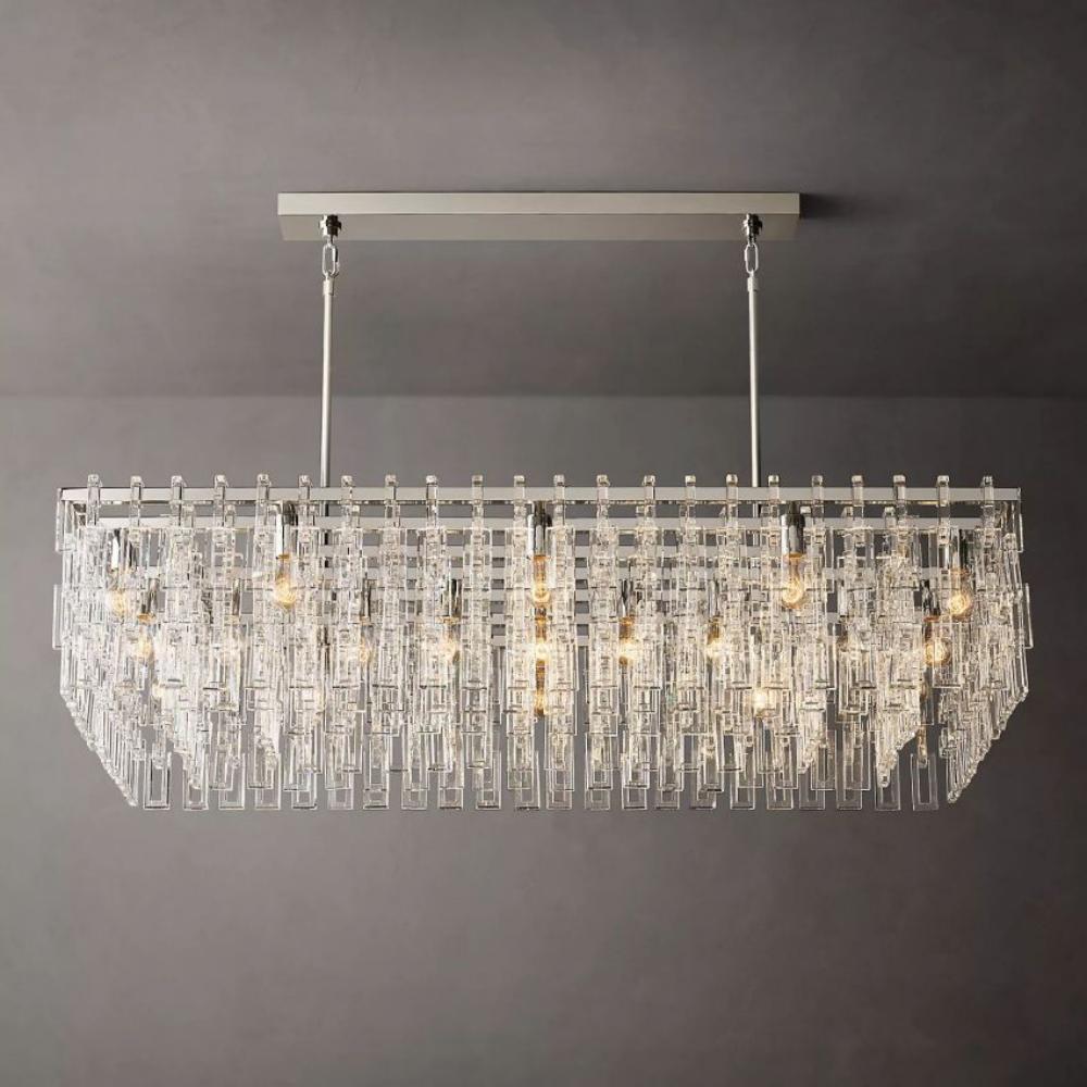 Marignan Rectangular Chandelier 60"/84"