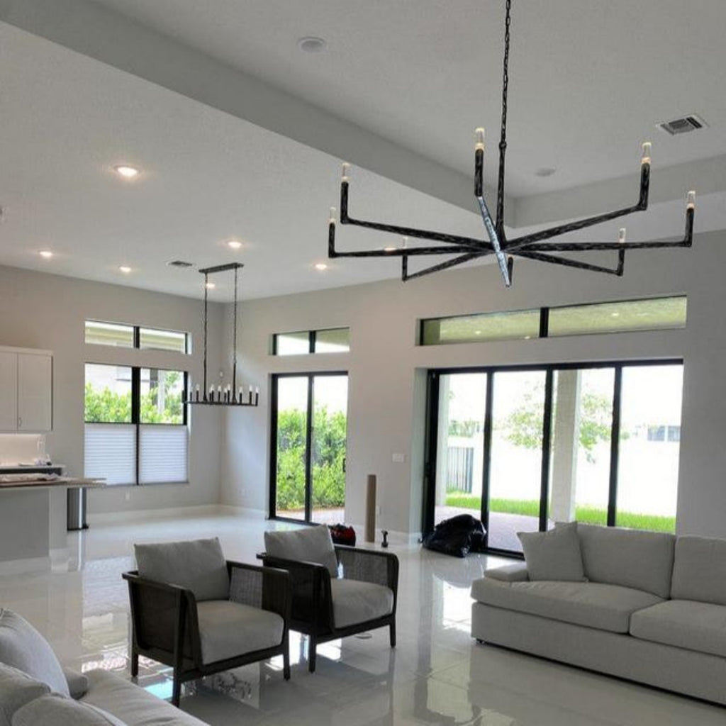 Thaddeus Round Chandelier 60"