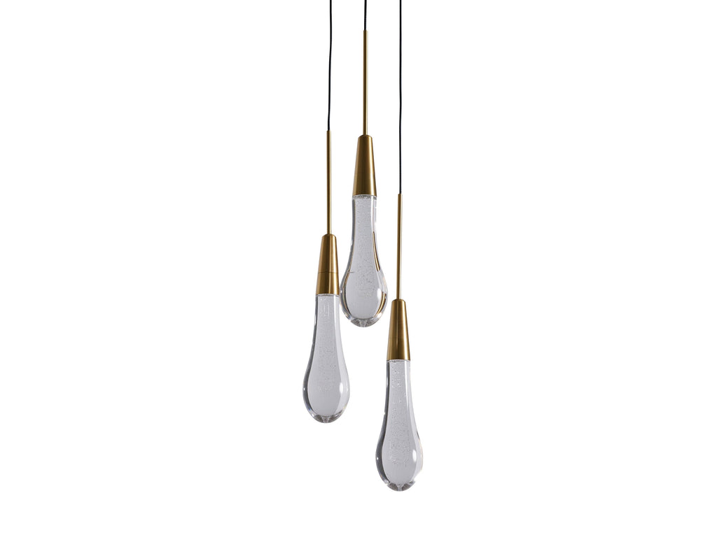 Solitaire Single/3-Light Pendant