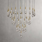 Solitaire Round Crystal Chandelier 17"/24"/36"/58"