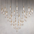 Solitaire Round Crystal Chandelier 17"/24"/36"/58"
