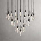Solitaire Round Crystal Chandelier 17"/24"/36"/58"