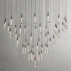 Solitaire Round Crystal Chandelier 17"/24"/36"/58"