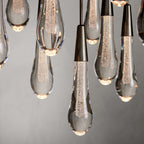 Solitaire Round Crystal Chandelier 17"/24"/36"/58"