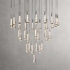 Solitaire Round Crystal Chandelier 17"/24"/36"/58"