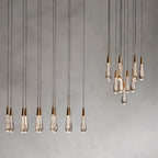 Solitaire Round Crystal Chandelier 17"/24"/36"/58"