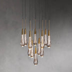 Solitaire Round Crystal Chandelier 17"/24"/36"/58"