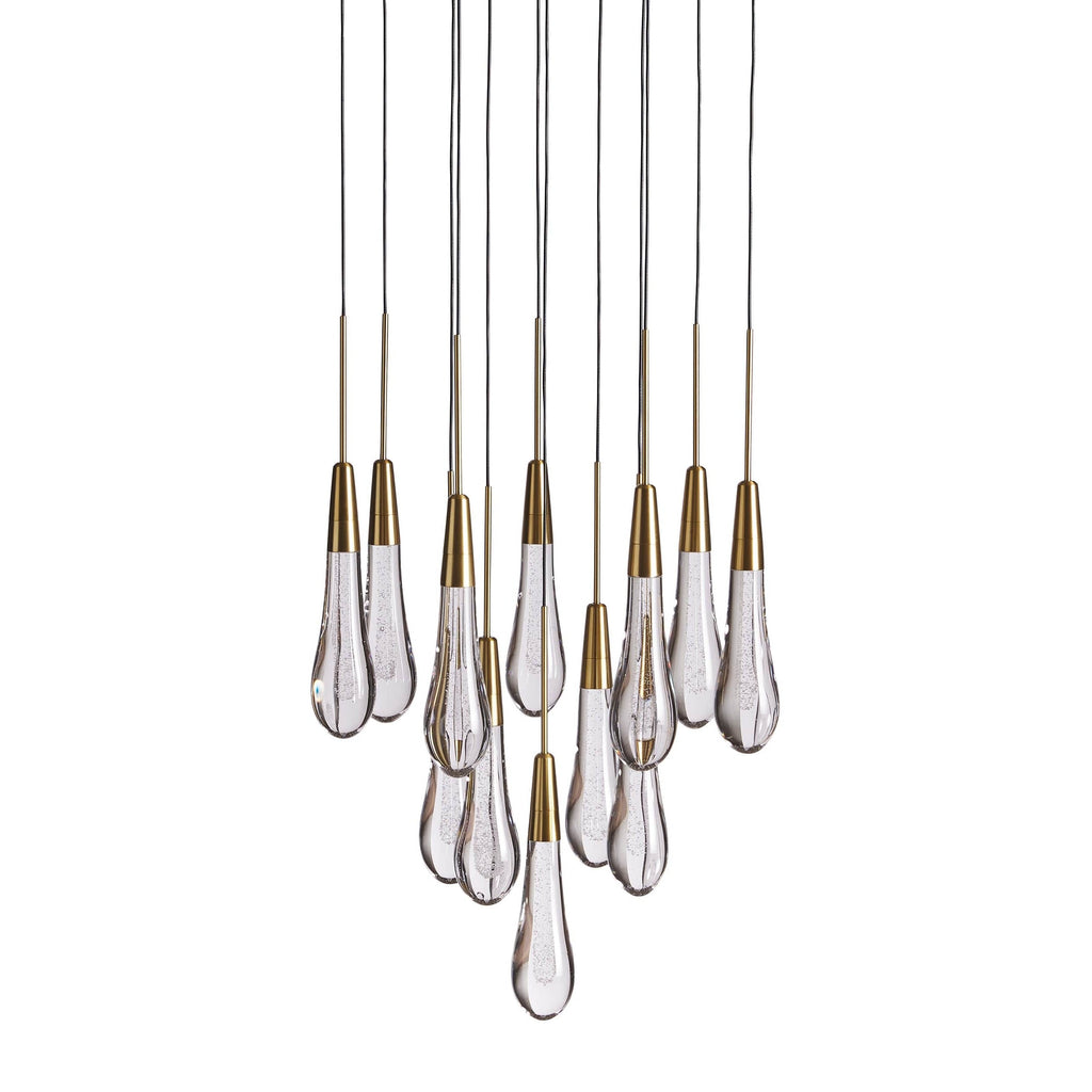 Solitaire Round Crystal Chandelier 17"/24"/36"/58"