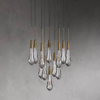Solitaire Round Crystal Chandelier 17"/24"/36"/58"