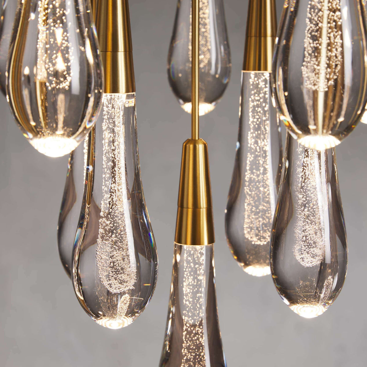 Solitaire Round Crystal Chandelier 17"/24"/36"/58"