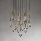 Solitaire Round Crystal Chandelier 17"/24"/36"/58"