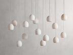 Arica Alabaster Rectangular Chandelier