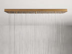 Arica Alabaster Rectangular Chandelier