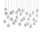 Arica Alabaster Rectangular Chandelier