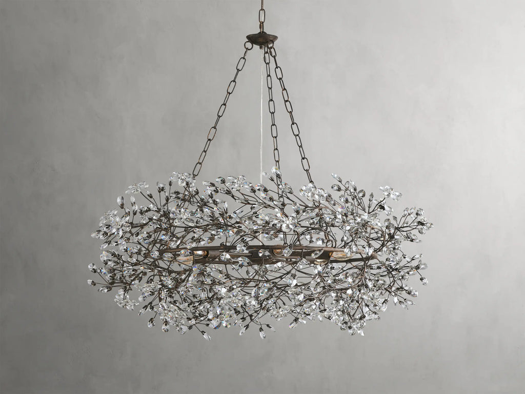 Fiore Crown Chandelier39" 48" 60"