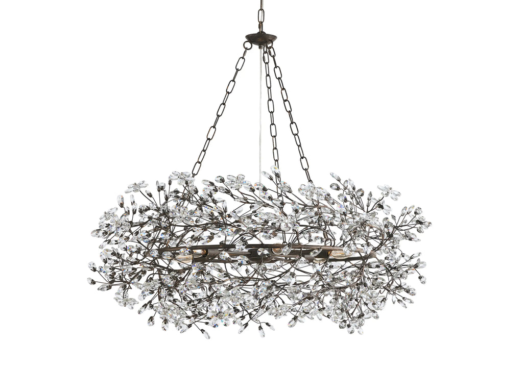 Fiore Crown Chandelier39" 48" 60"