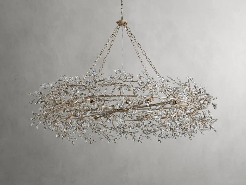 Fiore Crown Chandelier39" 48" 60"