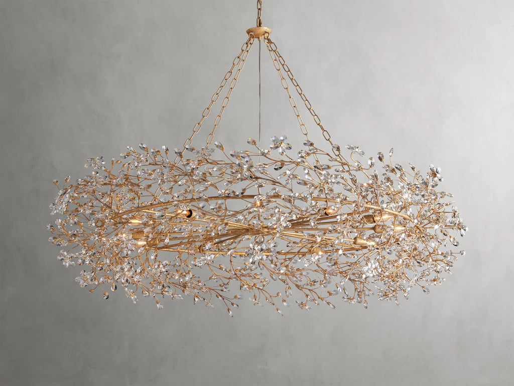 Fiore Crown Chandelier39" 48" 60"