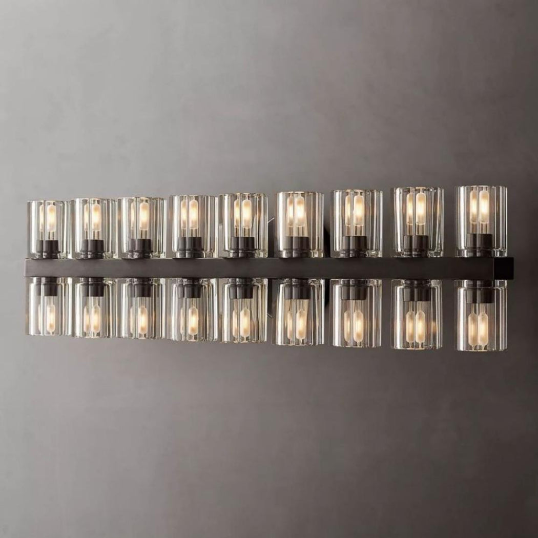 Arcachon 18-Light K9 Crystal Wall Sconce