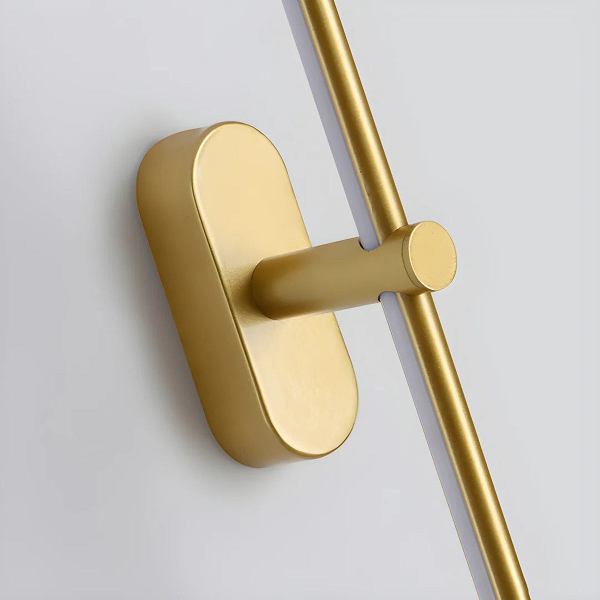 Modern Minimalist Linear Brass Wall Lamp Picture Light