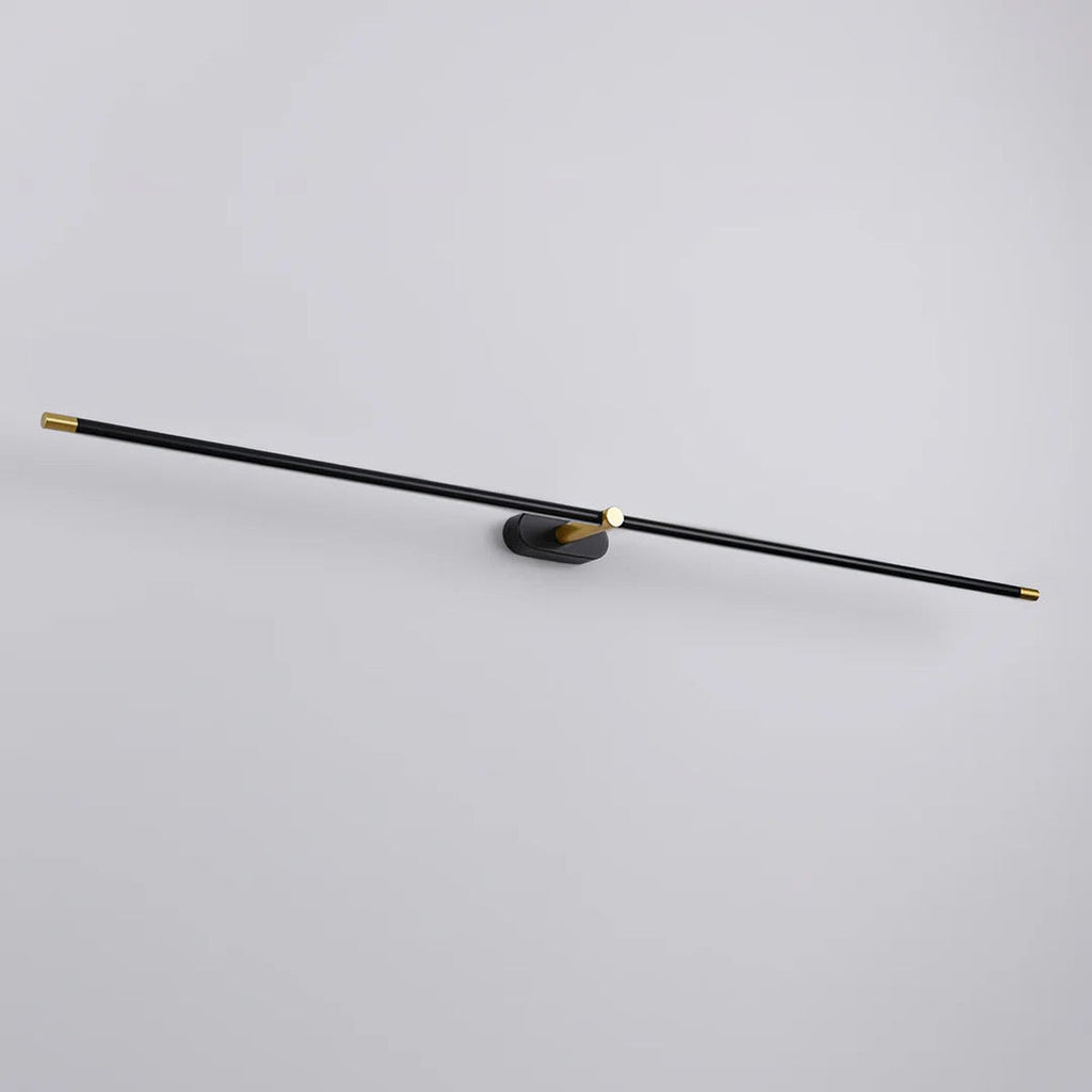 Modern Minimalist Linear Brass Wall Lamp Picture Light