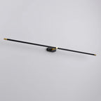 Modern Minimalist Linear Brass Wall Lamp Picture Light