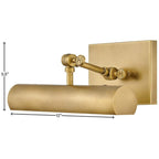 Hinkley Stokes Modern Brass Plug-In Accent Light Picture Light 12"