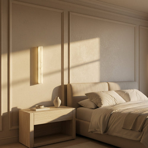 Modern Luminara Alabaster Wall Sconce
