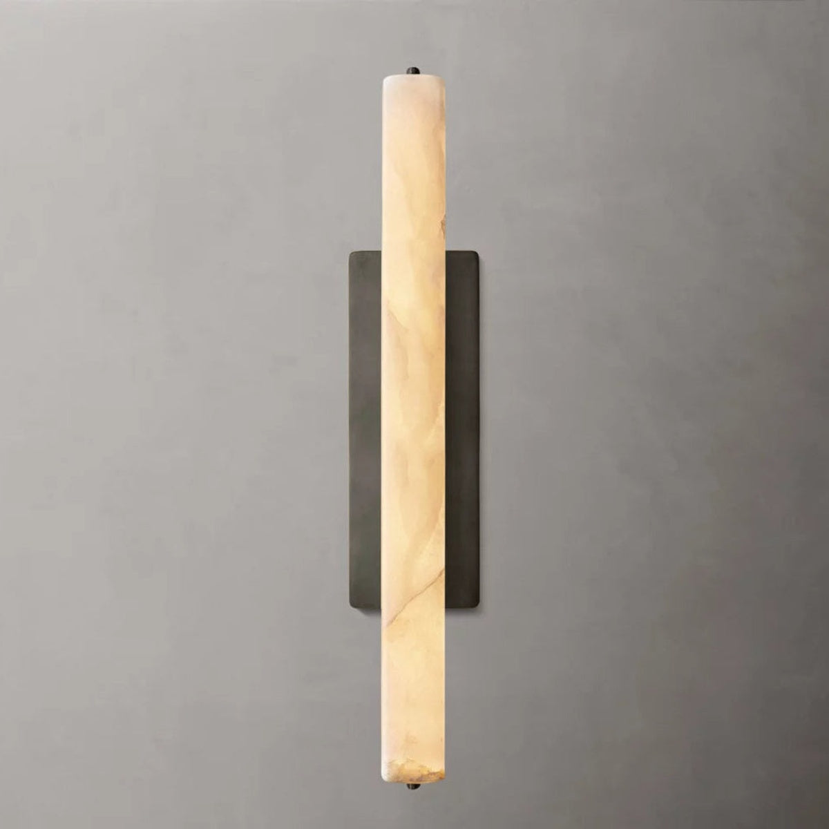 Audubon Alabaster Single Sconce 15"/19"/25"