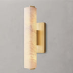 Audubon Alabaster Single Sconce 15"/19"/25"