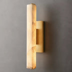 Audubon Alabaster Single Sconce 15"/19"/25"