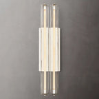 Audubon Modern Crystal Double Sconce 15"