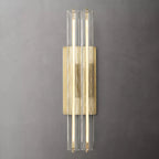 Audubon Modern Crystal Double Sconce 15"