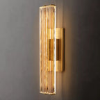 Audubon Modern Crystal Double Sconce 15"