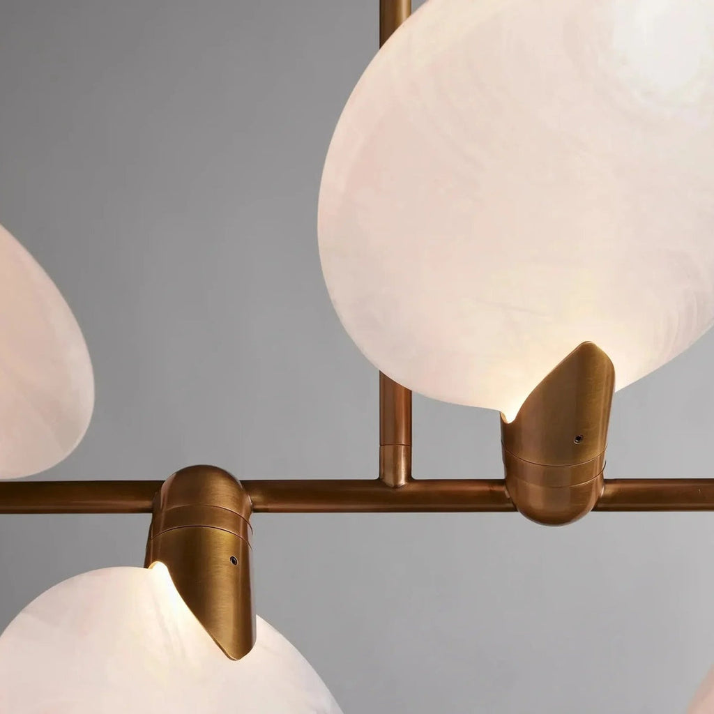 Leafloor Modern Linear Chandelier 62''