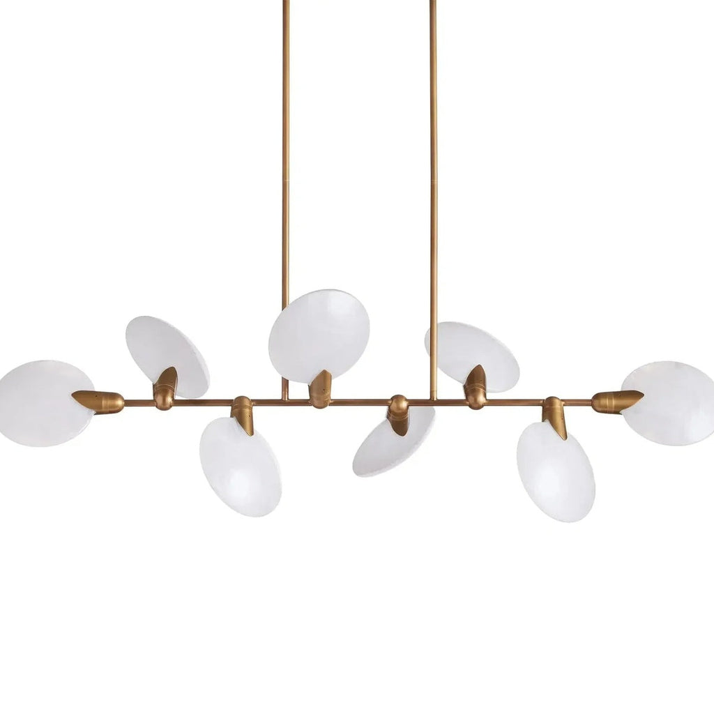 Leafloor Modern Linear Chandelier 62''