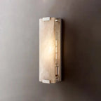 Modern Alabaster Grand Sconce