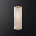 Modern Alabaster Grand Sconce