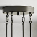 Delsa Modern Somke Round Chandelier 48"