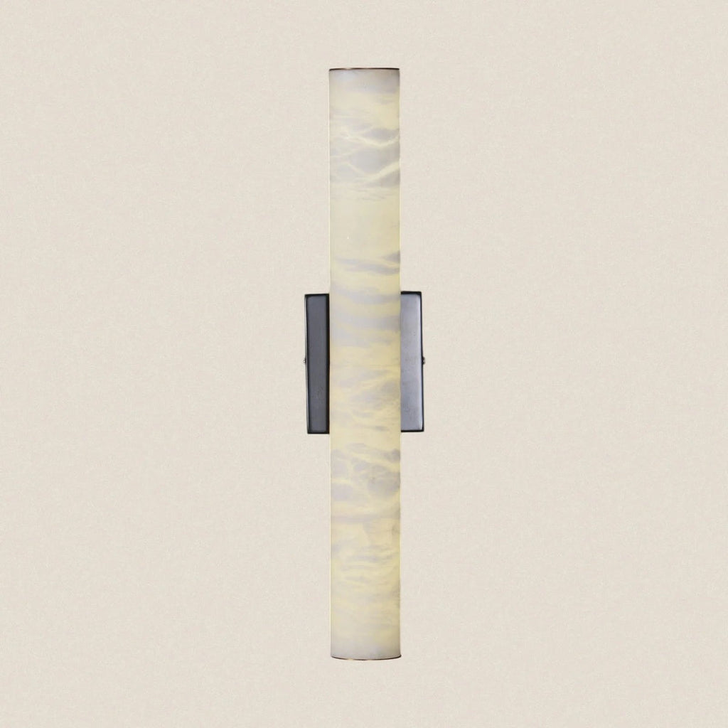 Modern Luxury Vertical Alabaster Wall Sconce